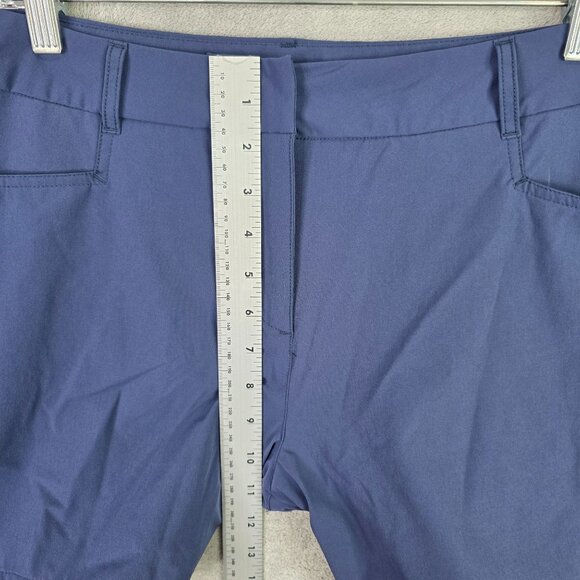 Womens Willit Blue Athletic Shorts 5" Inseam Outdoor Hiking Nylon Stretch 12 - Picture 5 of 11